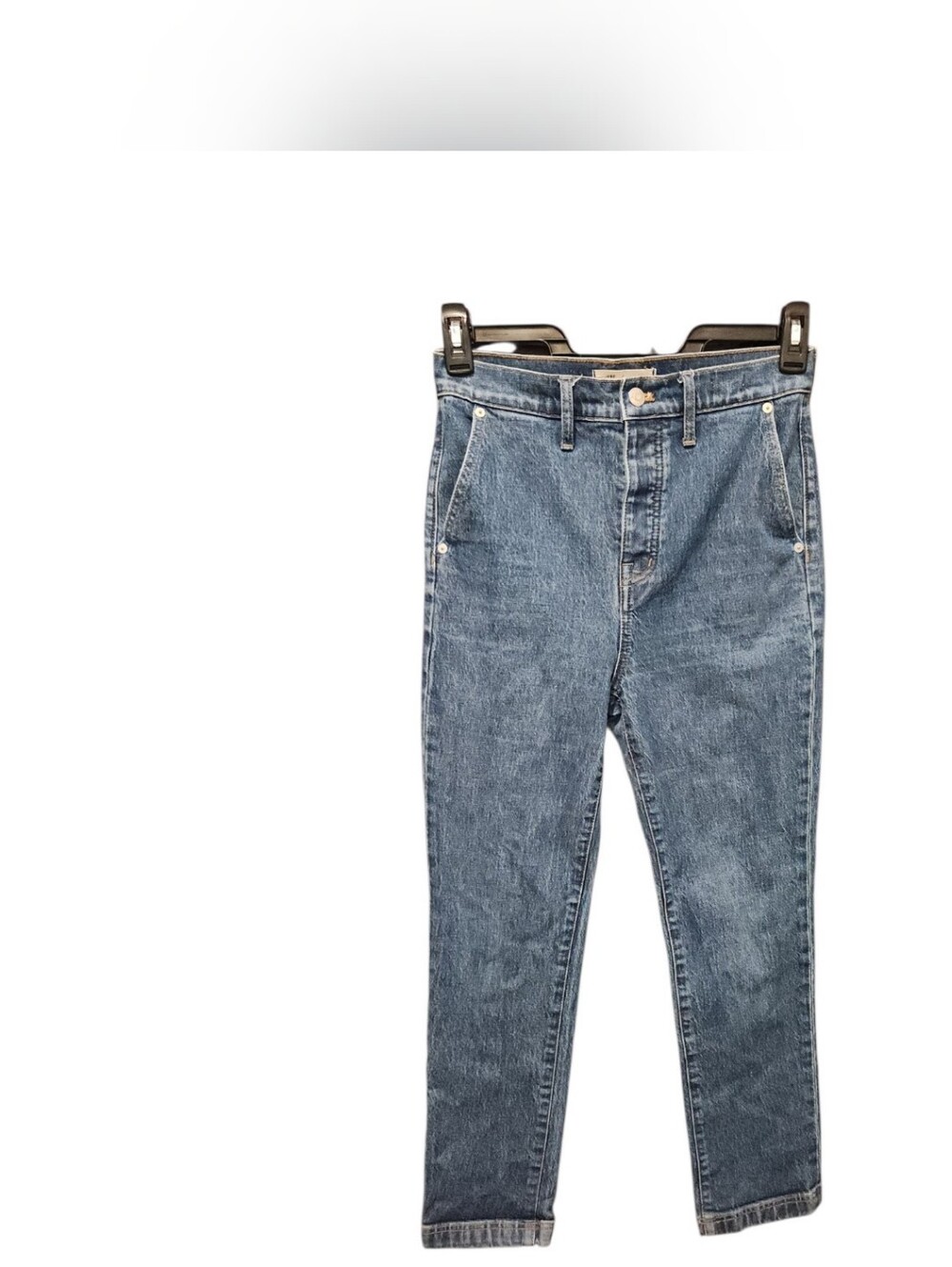 Madewell Jeans Women Size 26 Blue Denim The Perfect Vintage Straight High Rise